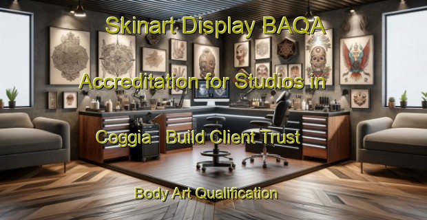 Skinart Display BAQA Accreditation for Studios in Coggia - Build Client Trust | Body Art Qualification Authority | BAQA-Italy