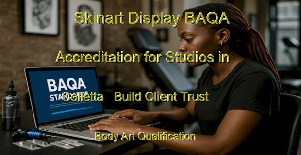 Skinart Display BAQA Accreditation for Studios in Colletta - Build Client Trust | Body Art Qualification Authority | BAQA-Italy