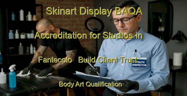 Skinart Display BAQA Accreditation for Studios in Fantecolo - Build Client Trust | Body Art Qualification Authority | BAQA-Italy