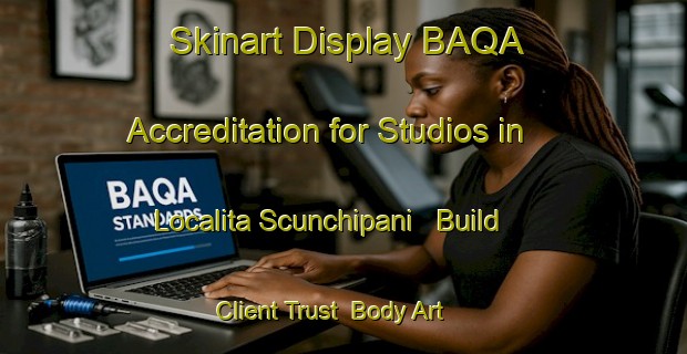 Skinart Display BAQA Accreditation for Studios in Localita Scunchipani - Build Client Trust | Body Art Qualification Authority | BAQA-Italy