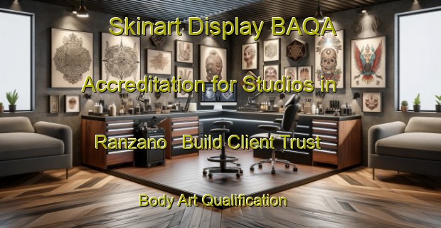 Skinart Display BAQA Accreditation for Studios in Ranzano - Build Client Trust | Body Art Qualification Authority | BAQA-Italy