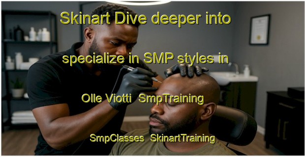 Skinart Dive deeper into specialize in SMP styles in Olle Viotti | SmpTraining | SmpClasses | SkinartTraining-Italy