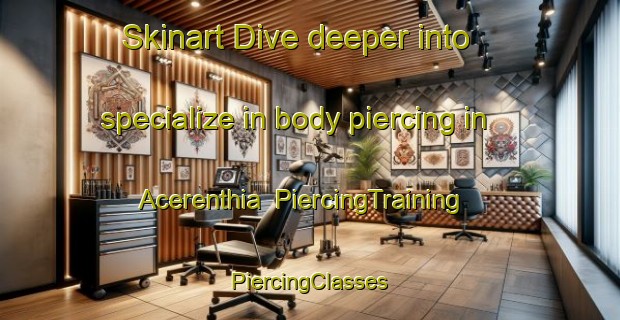 Skinart Dive deeper into specialize in body piercing in Acerenthia | #PiercingTraining #PiercingClasses #SkinartTraining-Italy