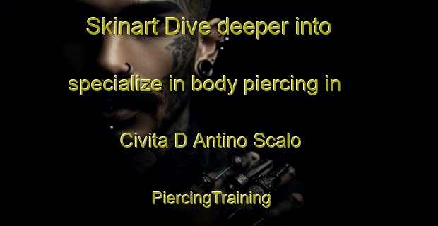 Skinart Dive deeper into specialize in body piercing in Civita D Antino Scalo | PiercingTraining | PiercingClasses | SkinartTraining-Italy