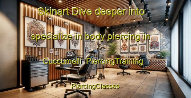 Skinart Dive deeper into specialize in body piercing in Cuccumelli | #PiercingTraining #PiercingClasses #SkinartTraining-Italy