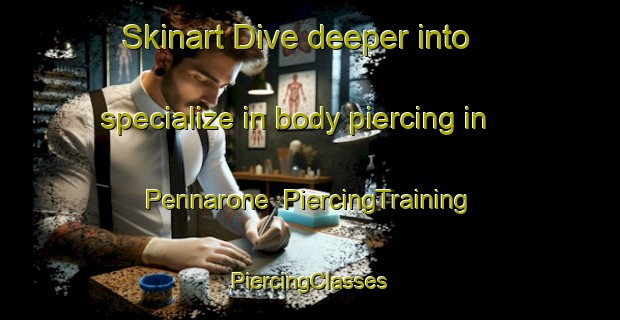 Skinart Dive deeper into specialize in body piercing in Pennarone | #PiercingTraining #PiercingClasses #SkinartTraining-Italy