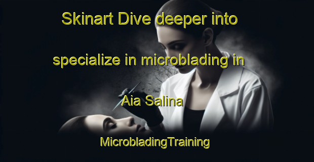 Skinart Dive deeper into specialize in microblading in Aia Salina | #MicrobladingTraining #MicrobladingClasses #SkinartTraining-Italy