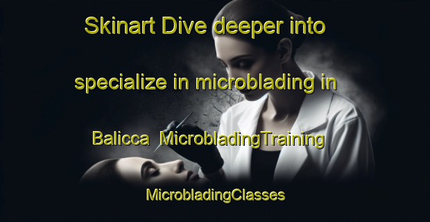 Skinart Dive deeper into specialize in microblading in Balicca | #MicrobladingTraining #MicrobladingClasses #SkinartTraining-Italy