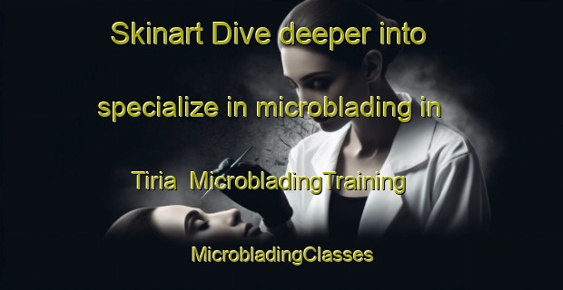 Skinart Dive deeper into specialize in microblading in Tiria | #MicrobladingTraining #MicrobladingClasses #SkinartTraining-Italy