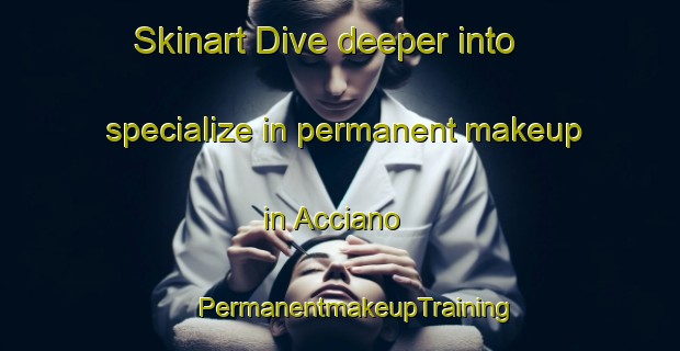 Skinart Dive deeper into specialize in permanent makeup in Acciano | #PermanentmakeupTraining #PermanentmakeupClasses #SkinartTraining-Italy