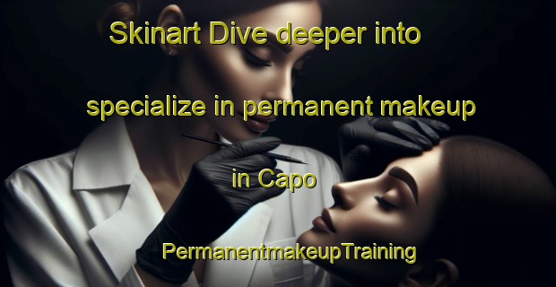 Skinart Dive deeper into specialize in permanent makeup in Capo | #PermanentmakeupTraining #PermanentmakeupClasses #SkinartTraining-Italy