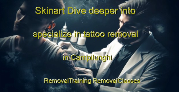 Skinart Dive deeper into specialize in tattoo removal in Campilunghi | #RemovalTraining #RemovalClasses #SkinartTraining-Italy