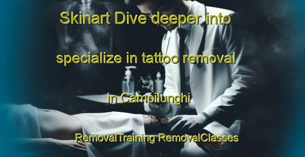 Skinart Dive deeper into specialize in tattoo removal in Campilunghi | #RemovalTraining #RemovalClasses #SkinartTraining-Italy