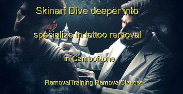 Skinart Dive deeper into specialize in tattoo removal in Campofilone | #RemovalTraining #RemovalClasses #SkinartTraining-Italy