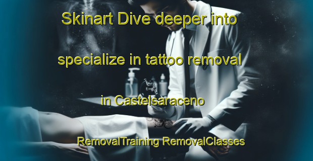 Skinart Dive deeper into specialize in tattoo removal in Castelsaraceno | #RemovalTraining #RemovalClasses #SkinartTraining-Italy