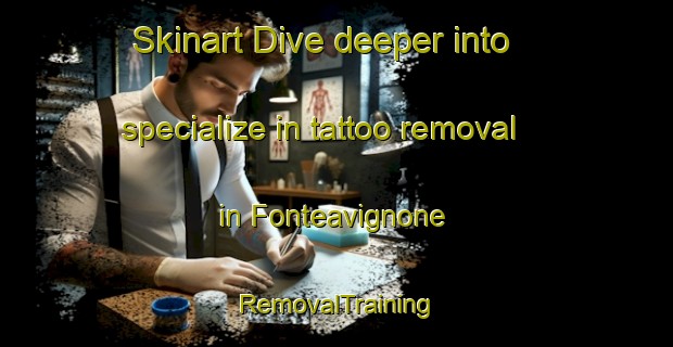 Skinart Dive deeper into specialize in tattoo removal in Fonteavignone | RemovalTraining | RemovalClasses | SkinartTraining-Italy