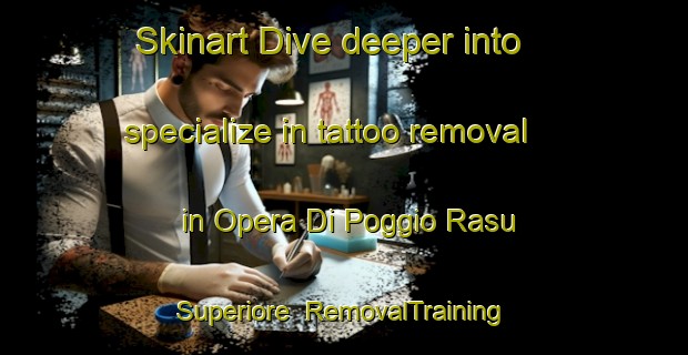 Skinart Dive deeper into specialize in tattoo removal in Opera Di Poggio Rasu Superiore | RemovalTraining | RemovalClasses | SkinartTraining-Italy