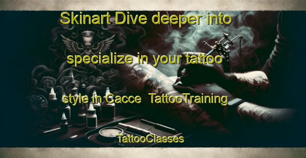 Skinart Dive deeper into specialize in your tattoo style in Cacce | TattooTraining | TattooClasses | SkinartTraining-Italy