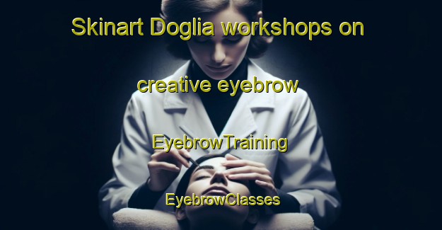 Skinart Doglia workshops on creative eyebrow | EyebrowTraining | EyebrowClasses | SkinartTraining-Italy