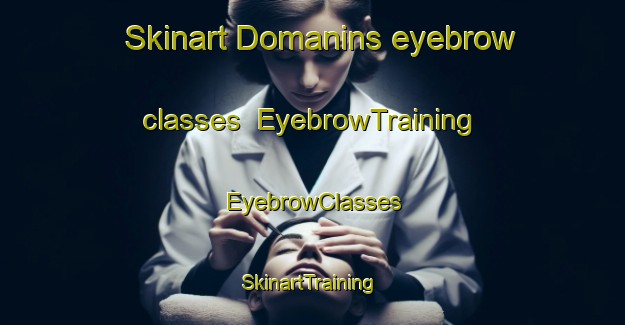 Skinart Domanins eyebrow classes | EyebrowTraining | EyebrowClasses | SkinartTraining-Italy