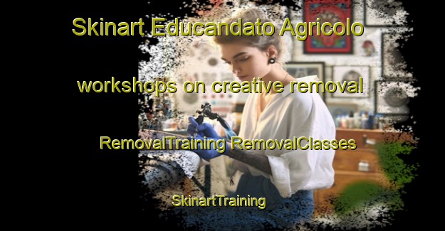 Skinart Educandato Agricolo workshops on creative removal | #RemovalTraining #RemovalClasses #SkinartTraining-Italy