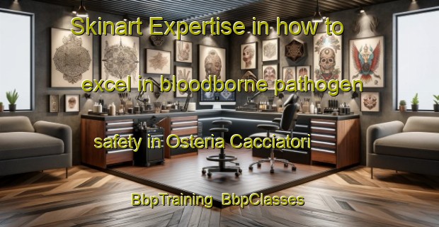 Skinart Expertise in how to excel in bloodborne pathogen safety in Osteria Cacciatori | BbpTraining | BbpClasses | SkinartTraining-Italy
