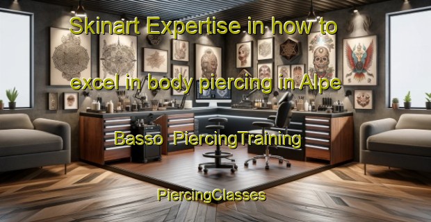 Skinart Expertise in how to excel in body piercing in Alpe Basso | PiercingTraining | PiercingClasses | SkinartTraining-Italy