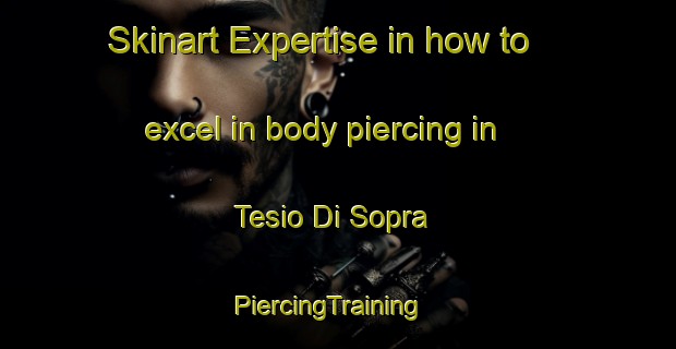 Skinart Expertise in how to excel in body piercing in Tesio Di Sopra | PiercingTraining | PiercingClasses | SkinartTraining-Italy