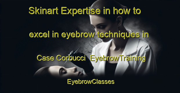 Skinart Expertise in how to excel in eyebrow techniques in Case Corbucci | EyebrowTraining | EyebrowClasses | SkinartTraining-Italy