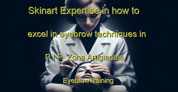 Skinart Expertise in how to excel in eyebrow techniques in P I P  Zona Artigianale | EyebrowTraining | EyebrowClasses | SkinartTraining-Italy