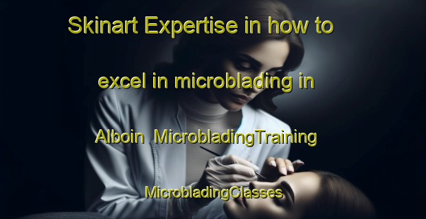 Skinart Expertise in how to excel in microblading in Alboin | #MicrobladingTraining #MicrobladingClasses #SkinartTraining-Italy