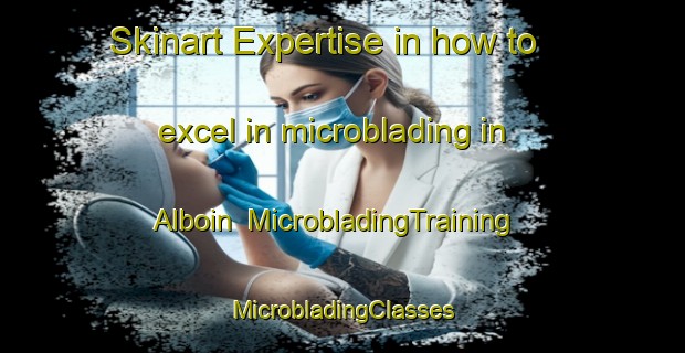 Skinart Expertise in how to excel in microblading in Alboin | #MicrobladingTraining #MicrobladingClasses #SkinartTraining-Italy