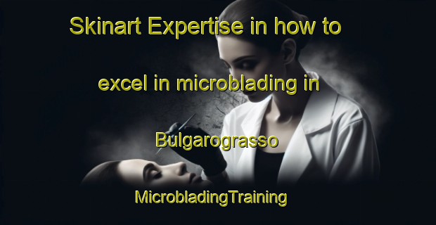 Skinart Expertise in how to excel in microblading in Bulgarograsso | MicrobladingTraining | MicrobladingClasses | SkinartTraining-Italy