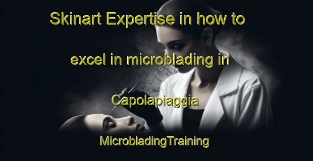 Skinart Expertise in how to excel in microblading in Capolapiaggia | #MicrobladingTraining #MicrobladingClasses #SkinartTraining-Italy