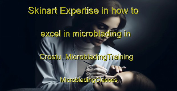 Skinart Expertise in how to excel in microblading in Crostu | #MicrobladingTraining #MicrobladingClasses #SkinartTraining-Italy