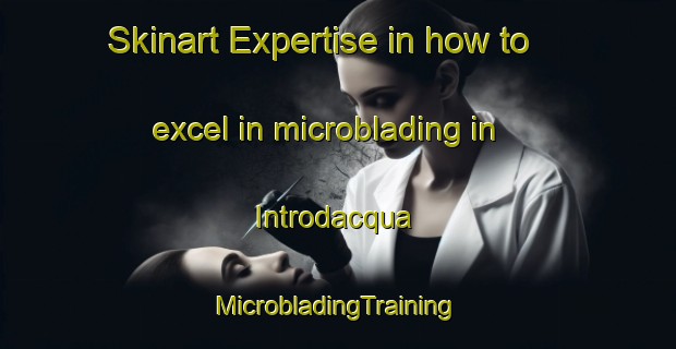 Skinart Expertise in how to excel in microblading in Introdacqua | #MicrobladingTraining #MicrobladingClasses #SkinartTraining-Italy