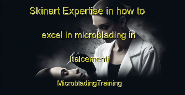 Skinart Expertise in how to excel in microblading in Italcementi | MicrobladingTraining | MicrobladingClasses | SkinartTraining-Italy