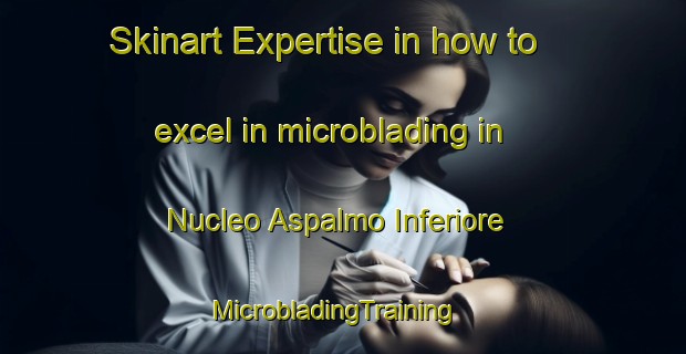 Skinart Expertise in how to excel in microblading in Nucleo Aspalmo Inferiore | MicrobladingTraining | MicrobladingClasses | SkinartTraining-Italy