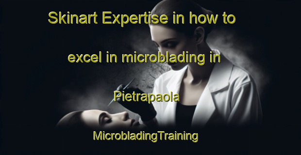 Skinart Expertise in how to excel in microblading in Pietrapaola | MicrobladingTraining | MicrobladingClasses | SkinartTraining-Italy