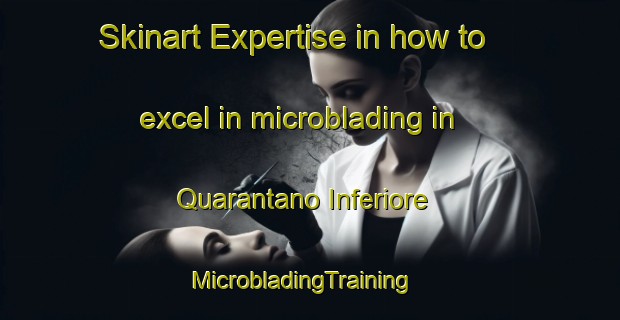 Skinart Expertise in how to excel in microblading in Quarantano Inferiore | MicrobladingTraining | MicrobladingClasses | SkinartTraining-Italy