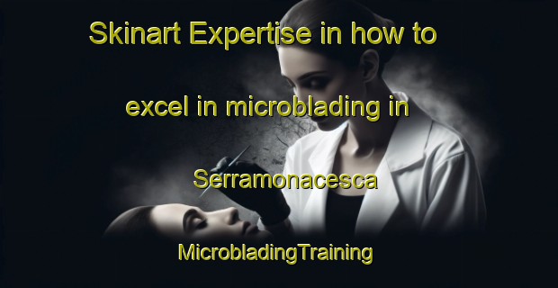 Skinart Expertise in how to excel in microblading in Serramonacesca | #MicrobladingTraining #MicrobladingClasses #SkinartTraining-Italy