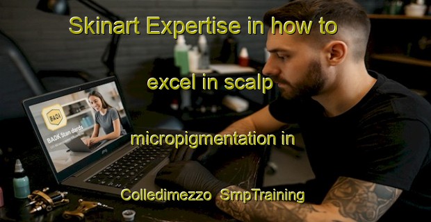 Skinart Expertise in how to excel in scalp micropigmentation in Colledimezzo | SmpTraining | SmpClasses | SkinartTraining-Italy