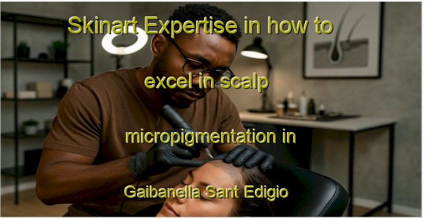 Skinart Expertise in how to excel in scalp micropigmentation in Gaibanella Sant Edigio | SmpTraining | SmpClasses | SkinartTraining-Italy