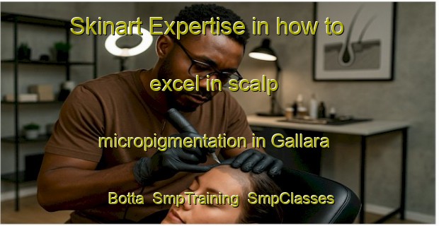 Skinart Expertise in how to excel in scalp micropigmentation in Gallara Botta | SmpTraining | SmpClasses | SkinartTraining-Italy