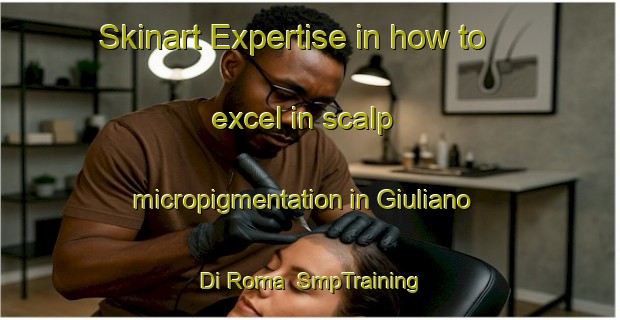 Skinart Expertise in how to excel in scalp micropigmentation in Giuliano Di Roma | SmpTraining | SmpClasses | SkinartTraining-Italy