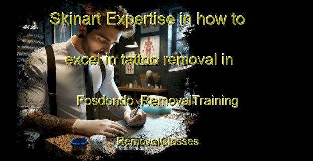 Skinart Expertise in how to excel in tattoo removal in Fosdondo | RemovalTraining | RemovalClasses | SkinartTraining-Italy