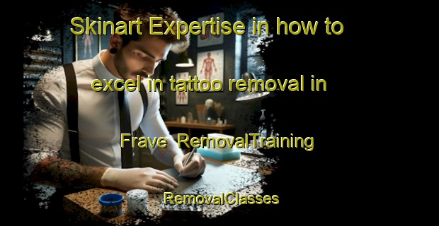 Skinart Expertise in how to excel in tattoo removal in Frave | RemovalTraining | RemovalClasses | SkinartTraining-Italy