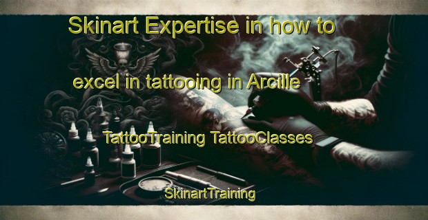 Skinart Expertise in how to excel in tattooing in Arcille | #TattooTraining #TattooClasses #SkinartTraining-Italy