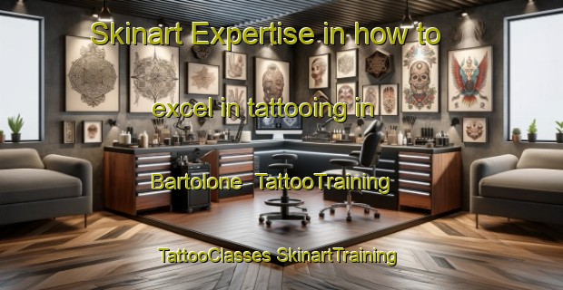 Skinart Expertise in how to excel in tattooing in Bartolone | #TattooTraining #TattooClasses #SkinartTraining-Italy