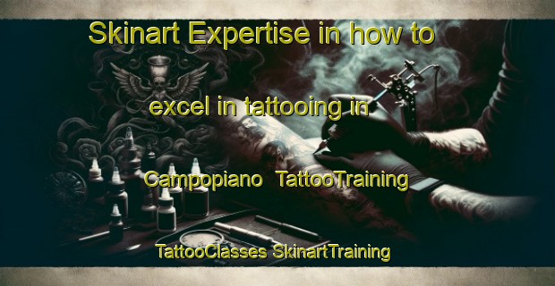 Skinart Expertise in how to excel in tattooing in Campopiano | #TattooTraining #TattooClasses #SkinartTraining-Italy